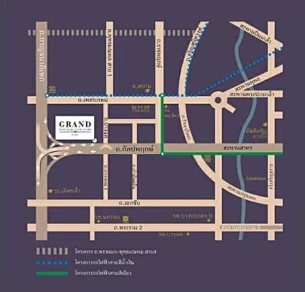 บ้านเดี่ยว 2 ชั้น โครงการแกรนด์ บางกอก บูเลอวาร์ด สาทร 12