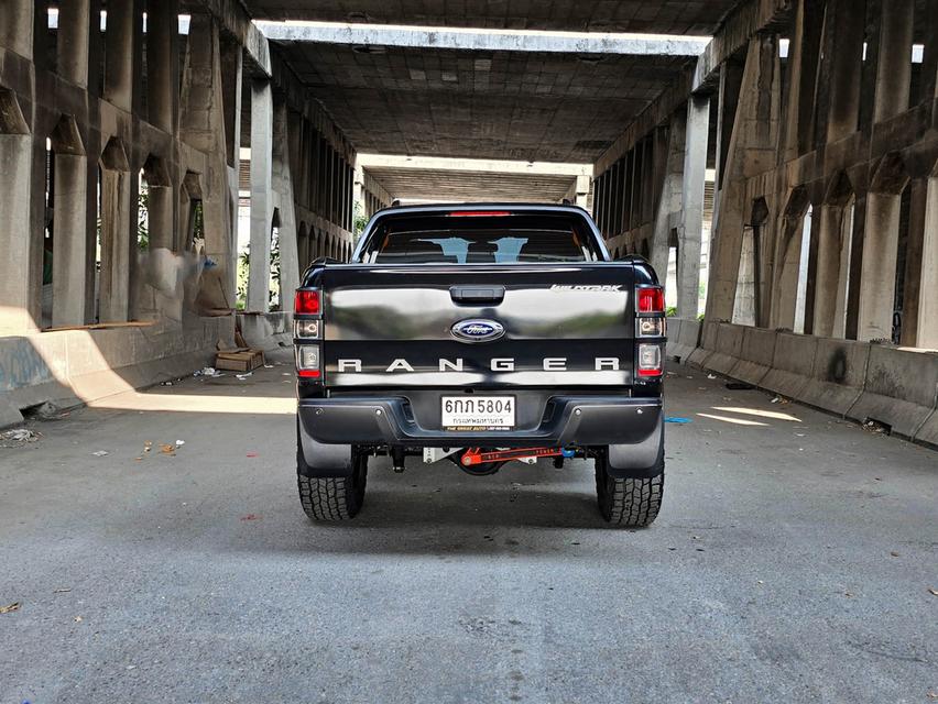 FORD RANGER 2.2 WILDTRAK HI-RIDER DOUBLE CAB ปี 2017 เกียร์ AUTO เครื่องยนต์ดีเซล สีดำ รถบ้านพร้อมใช้งาน ไมล์เพียง 193,232 km. 6