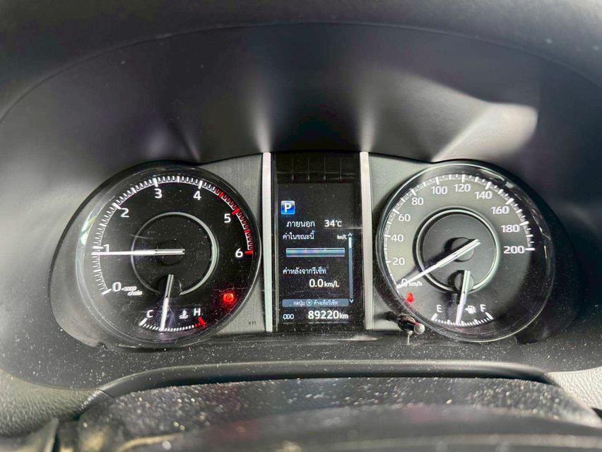 2020 TOYOTA FORTUNER 2.4 Legender 2WD (BLACKTOP) SUV สีขาว-ดำ เลขไมล์ 89220 กม. 19