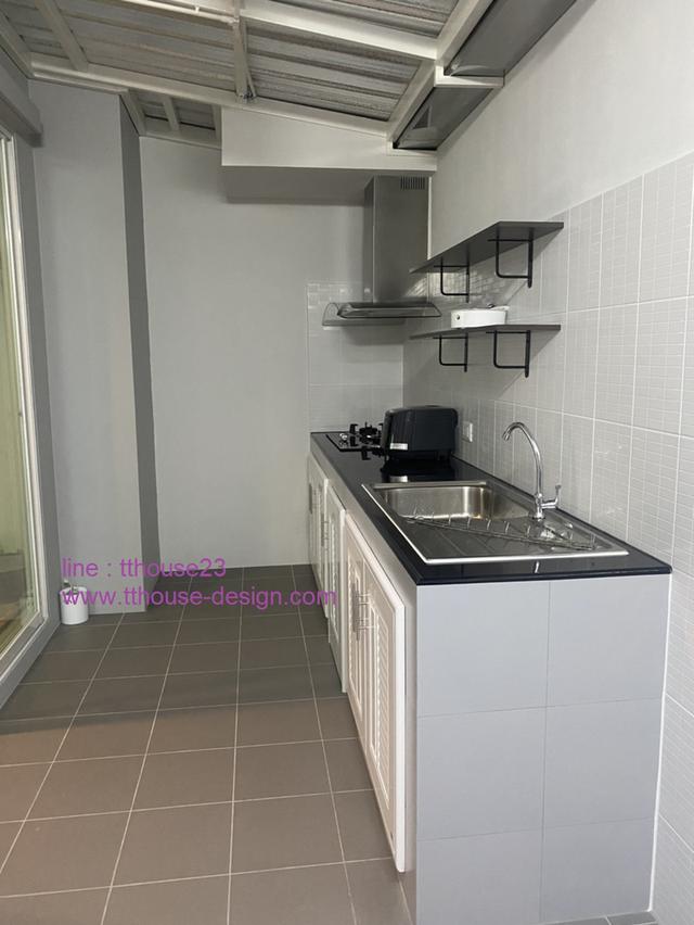 รับเหมา ต่อเติม โครงหลังคา กันสาดห้องครัวเทพื้นปูกระเบื้อง โทร 0950920028 รูปที่ 18