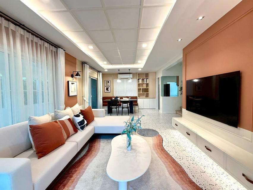ให้เช่าด่วน! บ้านเดี่ยวหรู Villaggio (2) ศรีนครินทร์-บางนา 219 ตร.ม. 5 นอน 4 น้ำ บ้านหน้าสวน พร้อม EV Charger ใกล้ Mega บางนา 5 นาที 3