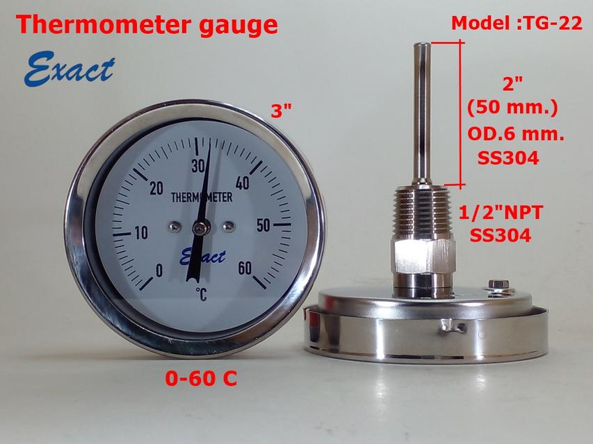 Temp. Gauge , Thermometer Gauge  มีสต็อกในไทย  เปิดใบกำกับภาษีได้ พร้อมส่งด่วน รูปที่ 13