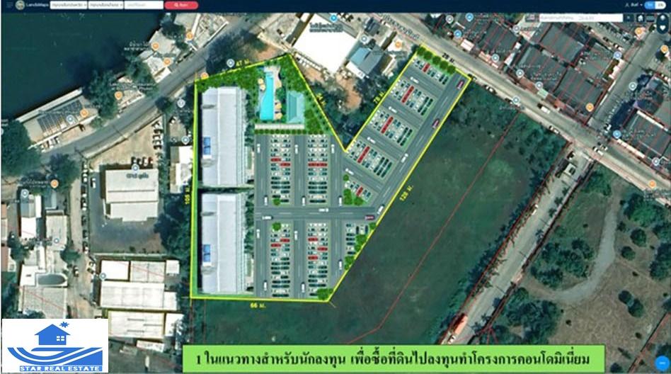 ขายที่ดินตรงข้าม มบ.ศรีสุชาติ 3 เหมาะสร้างคอนโด