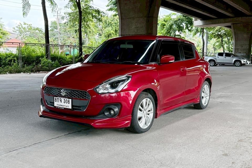 Suzuki Swift 1.25 GLX AT ปี 2018 รถสวยมือเดียว รุ่นท๊อป