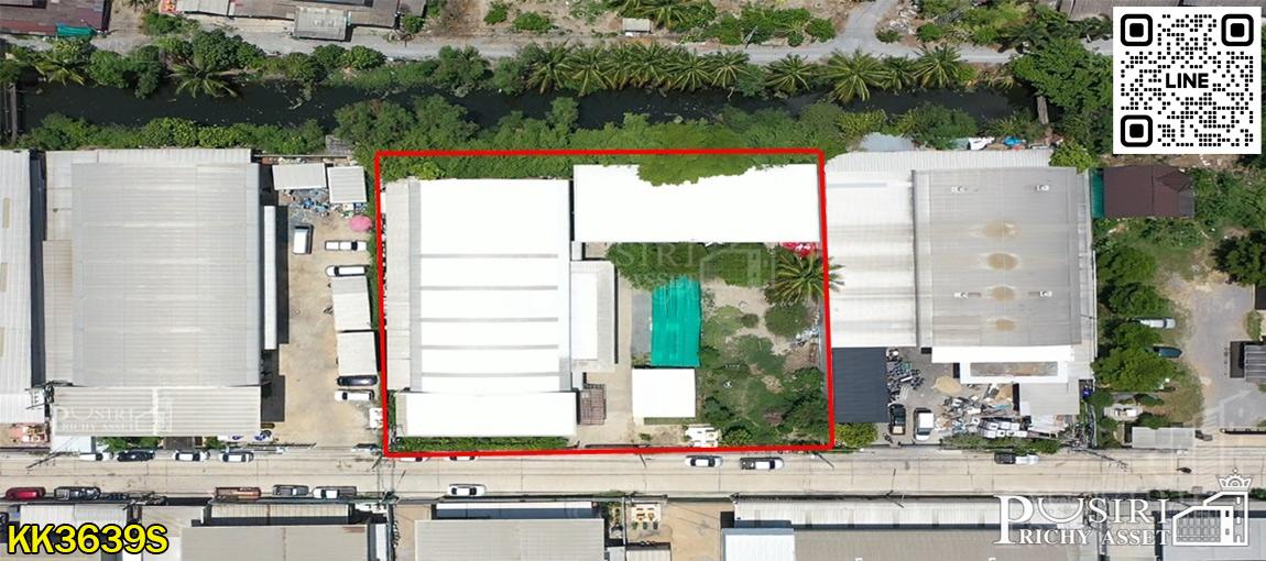 ขายโรงงานเกือบ 3 ไร่ มีพร้อมทั้งใบ รง.4 และอุปกรณ์ทุกอย่าง เส้นหลังมหิดล-คลองโยง ใกล้มอเตอร์เวย์ตัดใหม่ บางใหญ่-เมืองกาญ - KK3639S 2