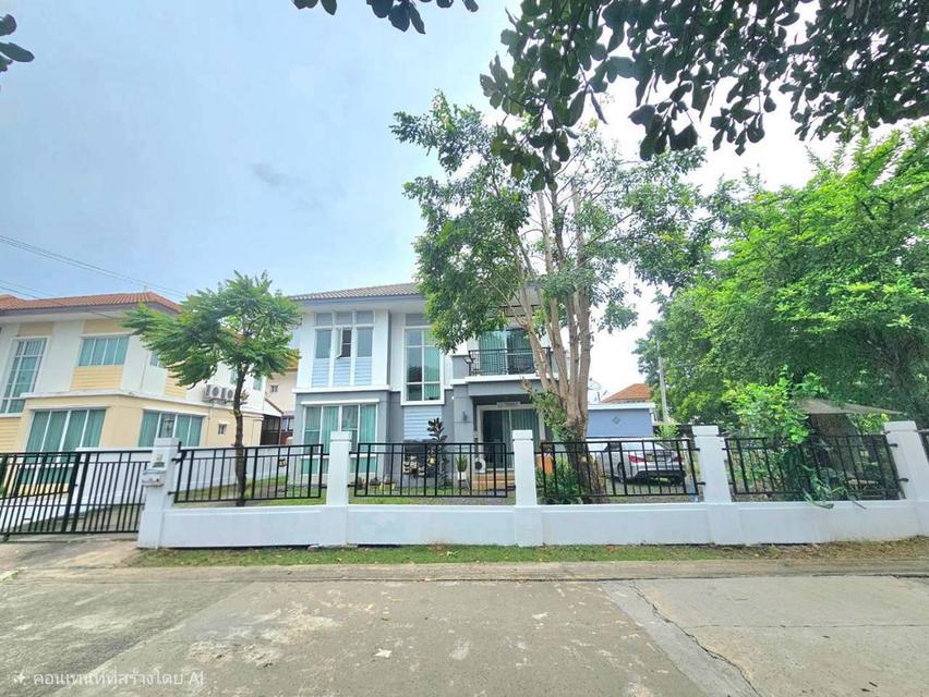 บ้านเดี่ยว 75.5 ตรว. หลังมุม ติดสวน รังสิต-ธัญบุรี-ปทุมธานี 1
