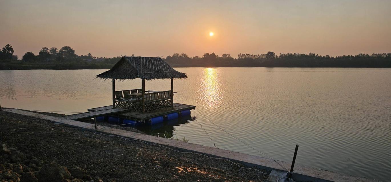 ขายที่ดินติดบึงน้ำใหญ่ บรรยากาศดีเหมือนอยู่ทะเล ใกล้กรุงเทพแค่ 1 ชม 1