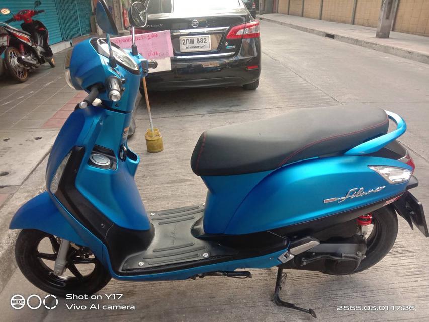 YAMAHA grand filano 2015 สีน้ำเงิน ล้อแม็ก ไมลล์ดิจิตอล