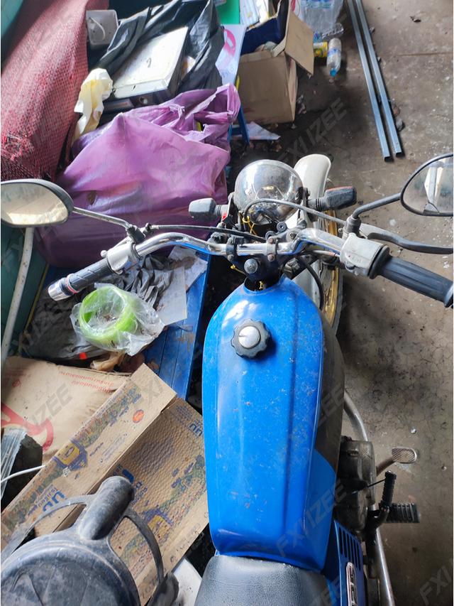 Honda JX110 สีน้ำเงิน
