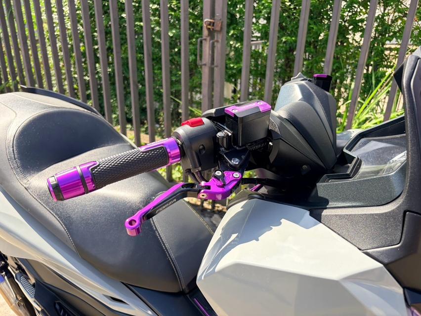 Honda Forza 350 ปี 2022 มือเดียวจัดทรงเทาม่วงสวยมาก รูปที่ 6