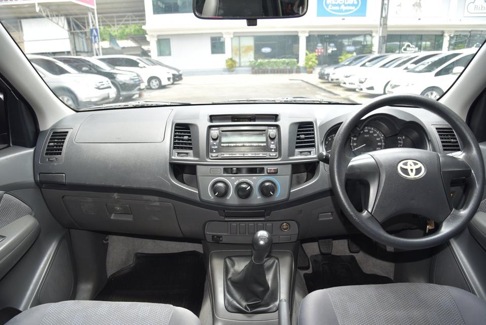 2012 TOYOTA VIGO SMART CAB 2.7 CNG *ฟรีดาวน์ แถมประกันภัย อนุมัติเร็ว ผ่านง่าย 6