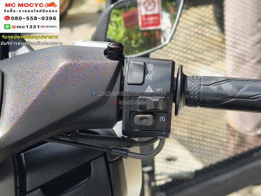 Nmax 2021 วิ่ง2000โลแท้ รุ่นTOP ABS TCS รถบ้านแท้มือเดียว กุญแจบุคเซอวิสครบ No1152 7