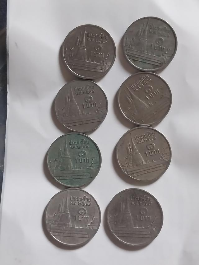 เหรียญ 1 บาทปีเก่าหายากปี 30 37 36 38 40 41 46 47