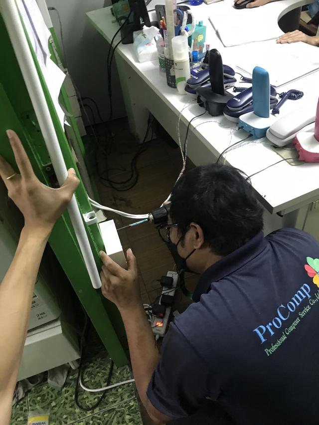 ช่างเดินสายแลนช่างเดินสายไฟช่างเดินสายโทรศัพท์บางกะปิ รูปย่อยที่ 4