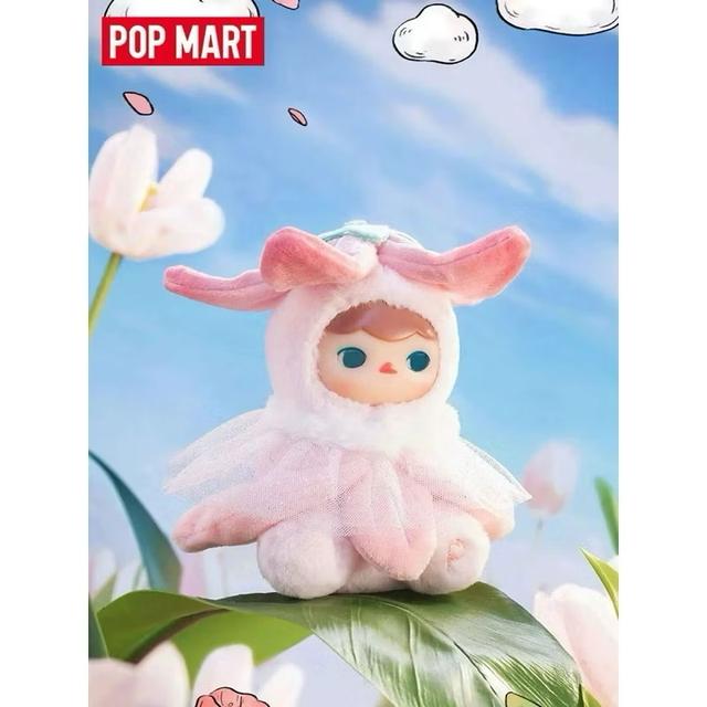 พวงกุญแจ POP MART Pucky Forest Part 🌸Flower Baby🌸เช็คการ์ด ไม่แกะซอง น้องดอกไม้ สวยหวานคุณหนูคุณใจมาก💖 7