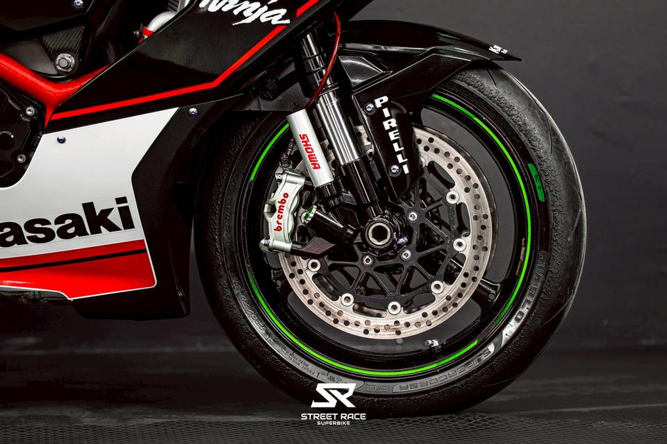 🔥kawasaki zx10r ปี 2018 🔥 ทำตัวใหม่ คาร์บอนแน่น ชุดสีแท้ทั้งคัน 😈🏍️ ล้อ machesini หล่อจัด 👀💨 รูปที่ 10
