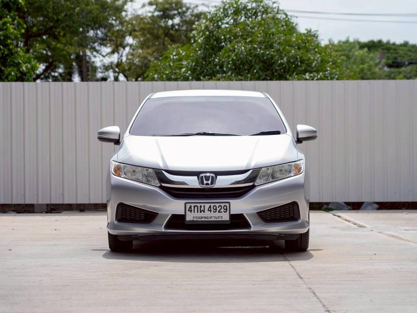HONDA CITY 1.5V ปี 2015 รับประกันเครื่องเกียร์ 3 ปีหลังการขาย