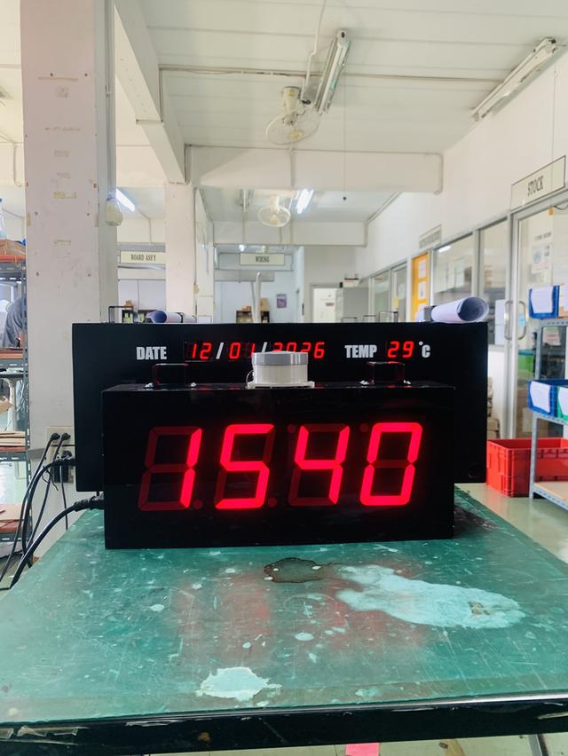 นาฬิกาดิจิตอล นาฬิกาโรงงาน และสถานที่ต่างๆ รูปที่ 16