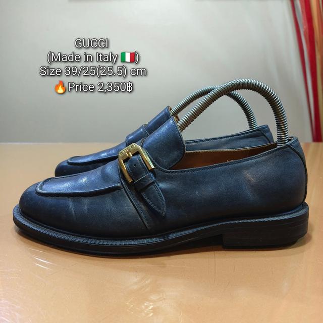 GUCCI (Made in Italy 🇮🇹)Size 39/25(25.5) cm🔥Price 2,350฿