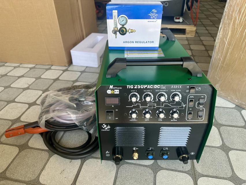 Tig250pacdc เครื่องเชื่อม3ระบบ เชื่อมโลหะทุกชนิด HITRONIC 