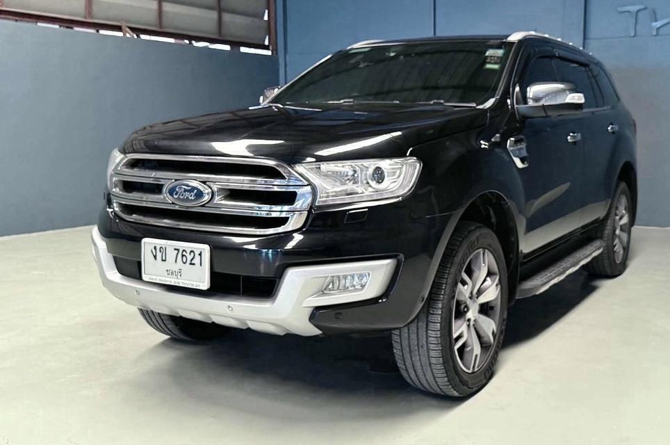 Ford Everest 3.2 Titanium Plus 4WD ปี 2016 รถมือเดียวป้ายแดง