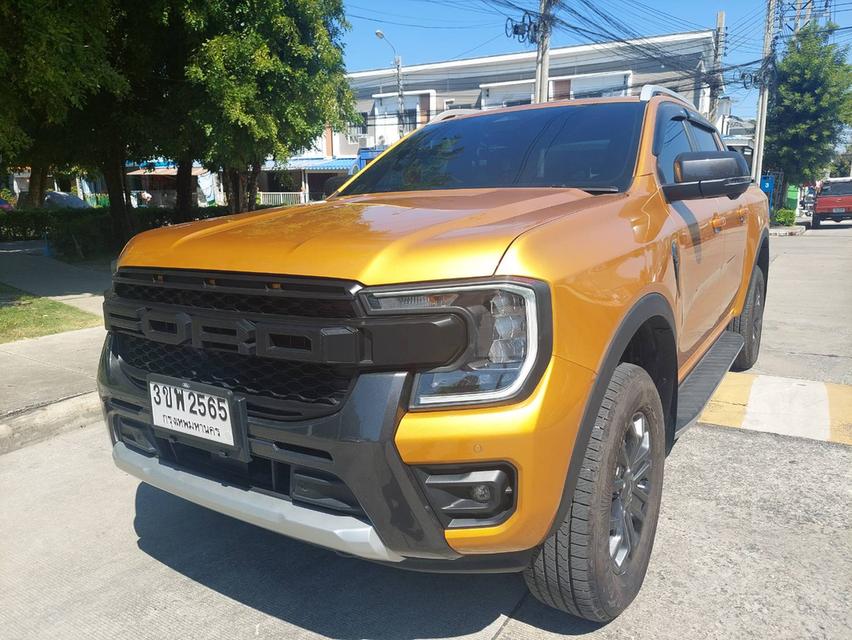 Ranger Wildtrak 2.0L Turbo Diesel เกียร์อัตโนมัติ 6 สปีด ขับเคลื่อนสองล้อยกสูง ไมล์น้อยมาก 4