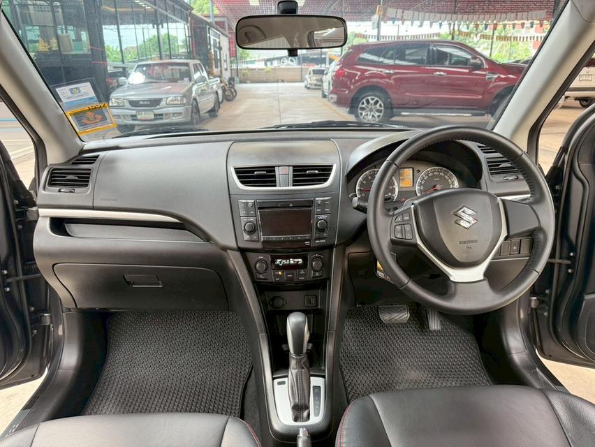 ตัวท็อปสุดในรุ่น สภาพกริ๊บๆ ใช้งานน้อย 73,000กม. SUZUKI SWIFT 1.2 GLX ปี2013 18