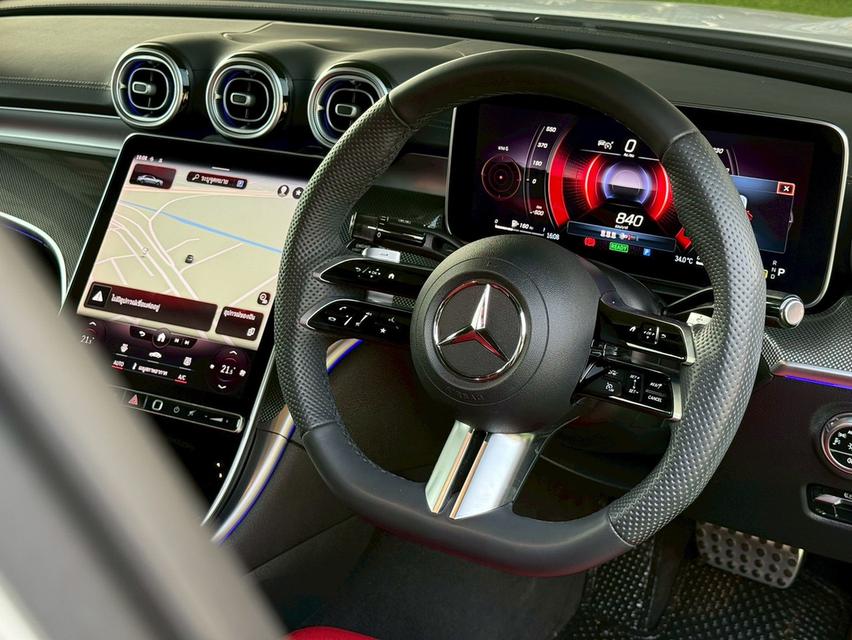 รหัสรถ PBG9999 Mercedes-Benz C350e AMG Dynamic (หลังคาพาโนรามิคซันรูฟ) ปี 2022 รูปที่ 13
