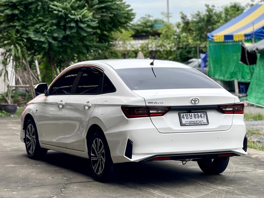 2023 TOYOTA YARIS ATIV 1.2 SPORT สีขาว ไมล์ 11924 กม.