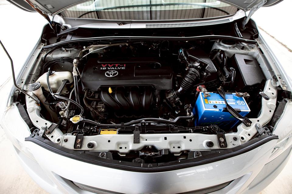 Toyota Altis 1.6E ปี 2009 เกียร์ออโต้ สีเทา สวยสภาพดี 9