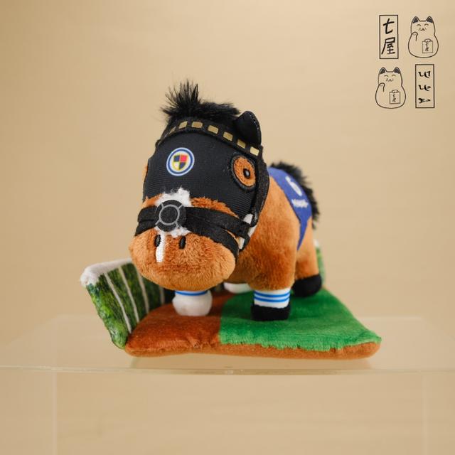ตุ๊กตา ม้าอ้วน ม้าแข่ง No.6・ไทเทิลโฮลเดอร์ 🏇 Titleholder・Standard・16 cm・SK Japan・Thoroughbred Collection・Horse Racing Paddock Plush 4
