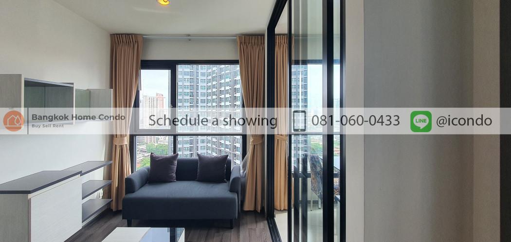 ID 15899  The Base Park East For Rent 1B1B 33Sqm. Corner Fully Furniture 1