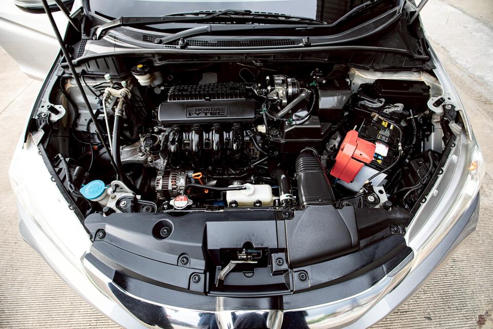 Honda City 1.5S ปี 2017 สีเทา มือเดียวป้ายแดง  11
