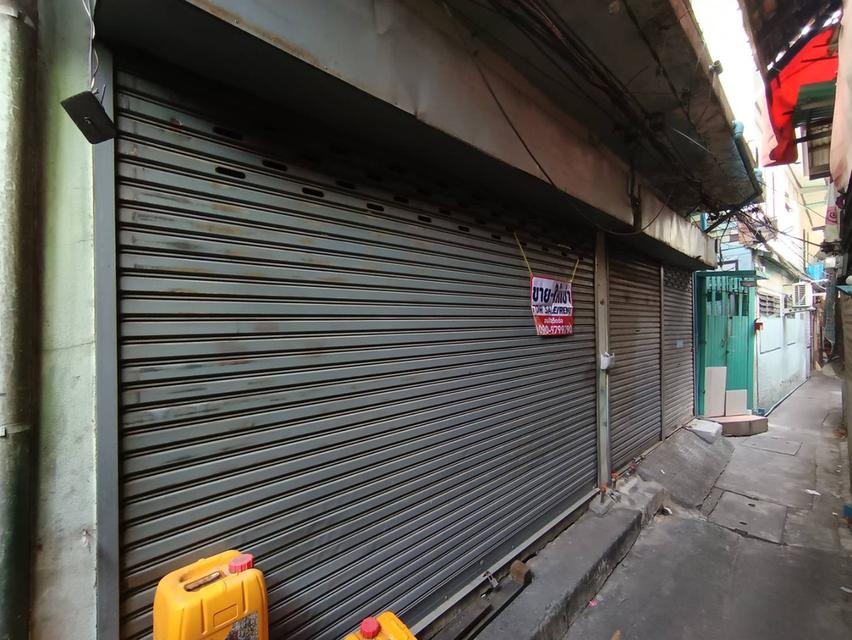 อาคารพาณิชย์ 3 ชั้น 2 คูหา ถนนโภคี เขตป้อมปราบฯ 1