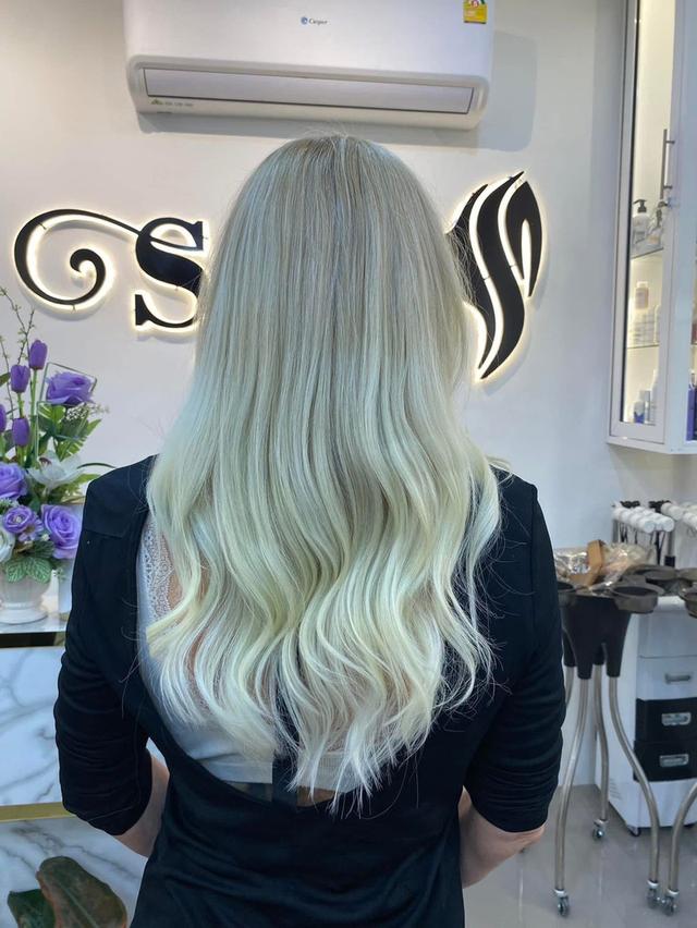 SARA Hair Studio Huahin (ซาร่า แฮร์ สตูดิโอ หัวหิน) ร้านทำผมประจบฯ ออกเเบบทรงผมชายหญิง ทำสีผม ยืดผม ดัดผม ซ่อมผมเสีย ทำเล็บ ต่อขนตา สปามือเท้า ครบวงจร รูปที่ 13