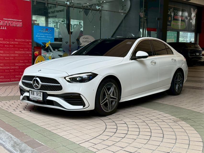 รหัสรถ WMT912 BENZ C350e AMG Dynamic รถปี 2023 จดปี 2025