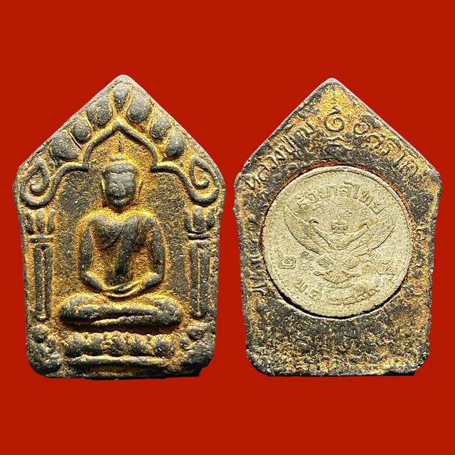 พระขุนแผนผงพลายกุมาร หลวงปู่ทิม ปี2515 บล็อกแรก พิมพ์ใหญ่ เนื้อว่านไพรดำ รูปที่ 6