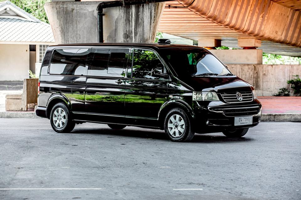 Volk Caravelle 2.0 TDI ดีเซล ปี 2010 สีดำ สวยสภาพดี