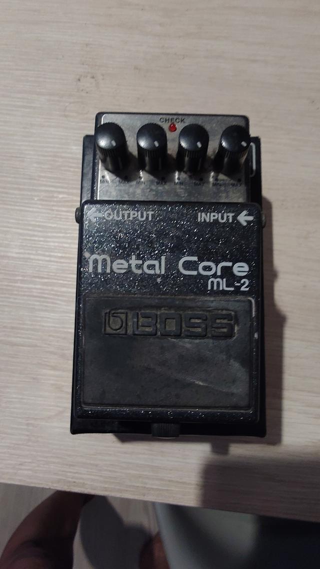 ขายเอฟเฟคกีตเาร์ boss ML-2 Metal Core Made in TAIWAN สภาพเก่าเก็บ