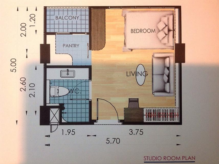คอนโด COMBS ติดถนนลงหาดบางแสน ห่างจากถนนสุขุมวิท 250 เมตร 3