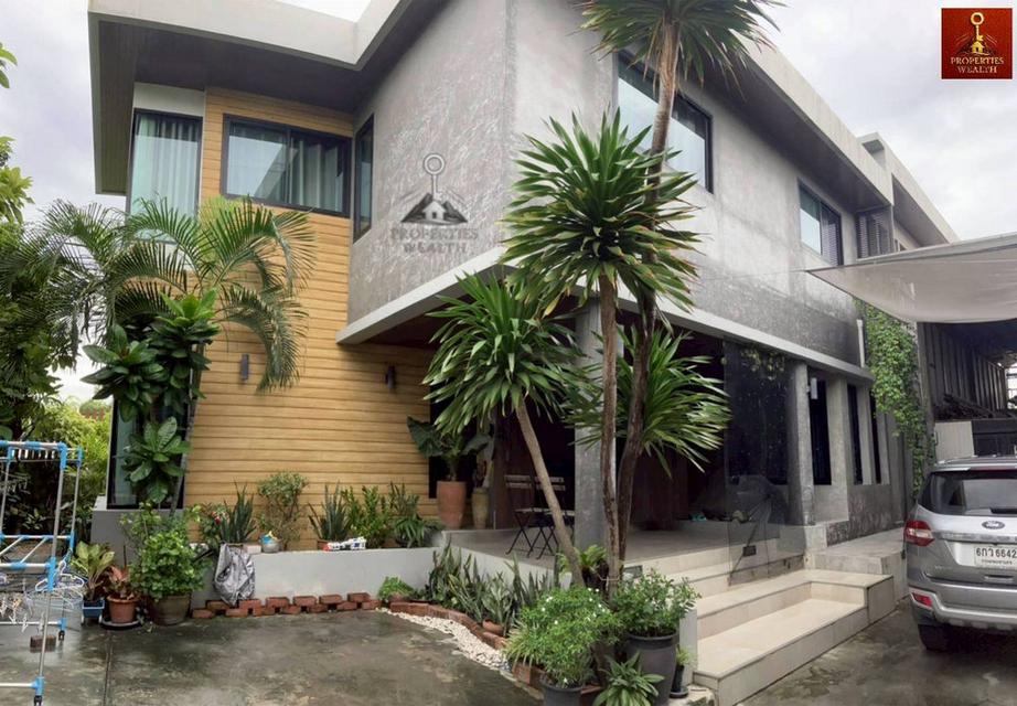โฮมออฟฟิศ บ้านเดี่ยว อาคารสโตร์ คลังสินค้า อยู่ในหมู่บ้านเสรี ลาดพร้าว 101 คลองจั่น เขตบางกะปิ 1