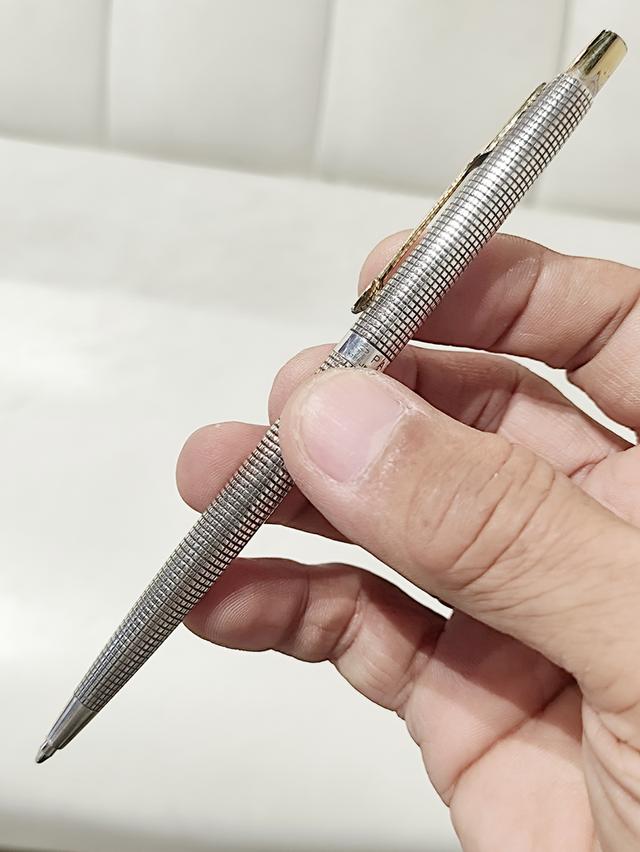 ปากกา ปาร์คเกอร์ รุ่น Vintage Parker 75 Sterling Silver Ballpoint Pen (Made in USA)🇺🇲