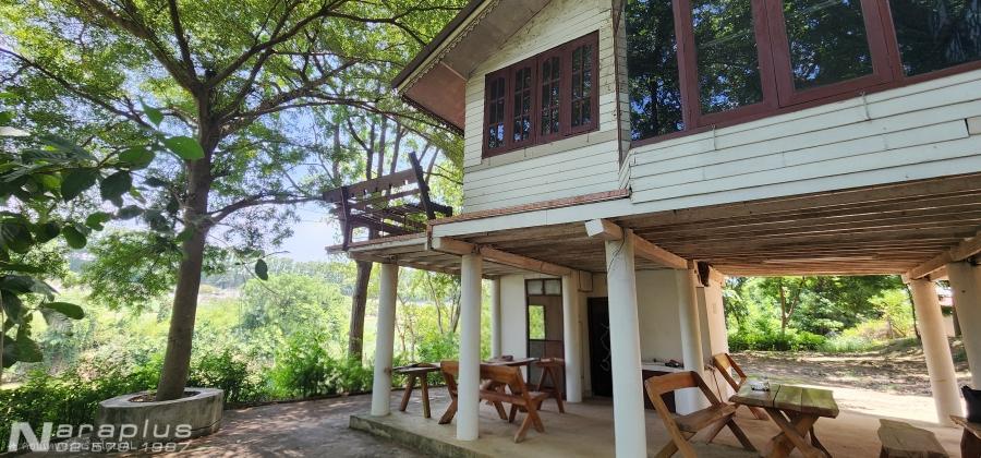 69060428 : ขายบ้านสไตล์รีสอร์ท พร้อมที่ดินติดโค้งน้ำแม่กลอง เนื้อที่ 2 ไร่ 52.7 ตารางวา พร้อมที่งอกติดแม่น้ำเกือบ 1 ไร่ อ.ท่ามะกา กาญจนบุรี 6