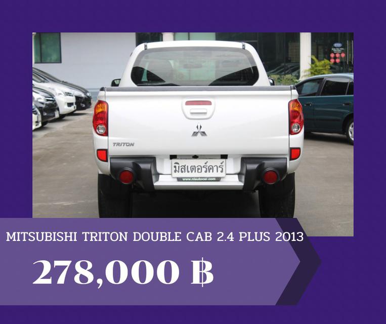 🚩MITSUBISHI TRITON DOUBLE CAB 2.4 PLUS (LPG) ปี 2013 2