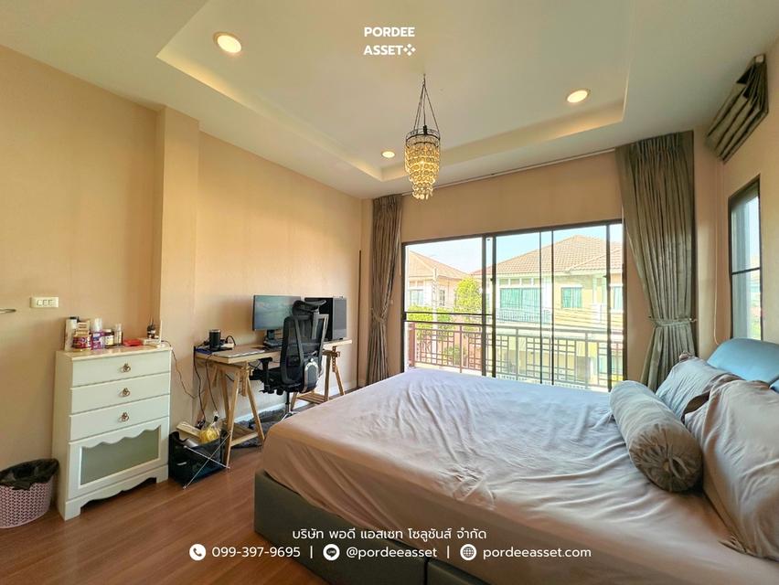 บ้านเดี่ยว บุราสิริ สนามบินน้ำ (ขนาด 56 ตร.ว.) เมืองนนทบุรี ใกล้รถไฟฟ้า MRT แยกนนทบุรี1 และ เซ็นทรัล นอร์ธวิลล์ รัตนาธิเบศร์ : Burasiri Sanambinnam 7