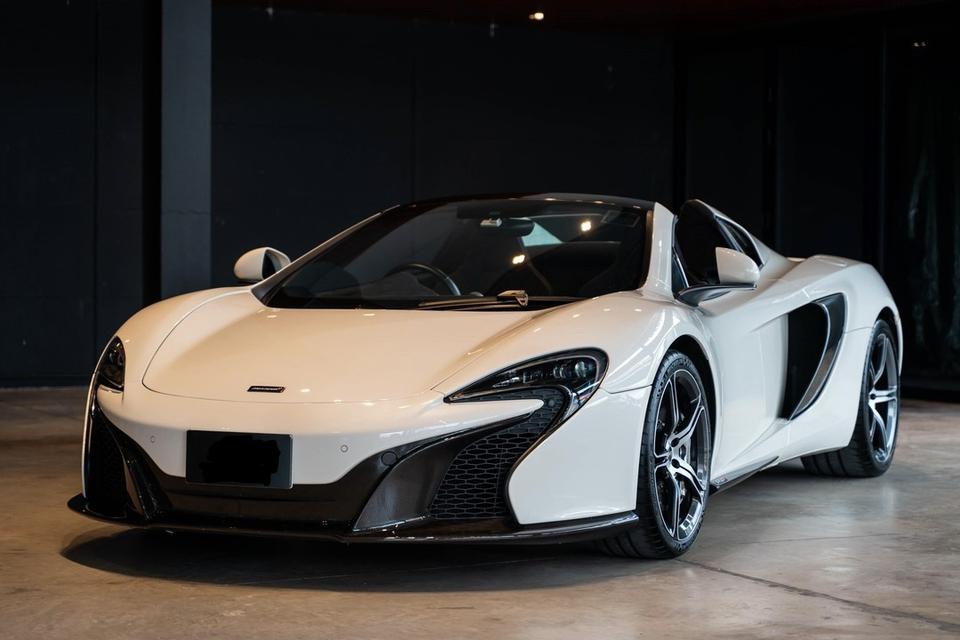 McLaren 650S Spider 3.8 V8 2016 สีขาว รถศูนย์ไทย ไมล์น้อย ราคาสุดคุ้ม