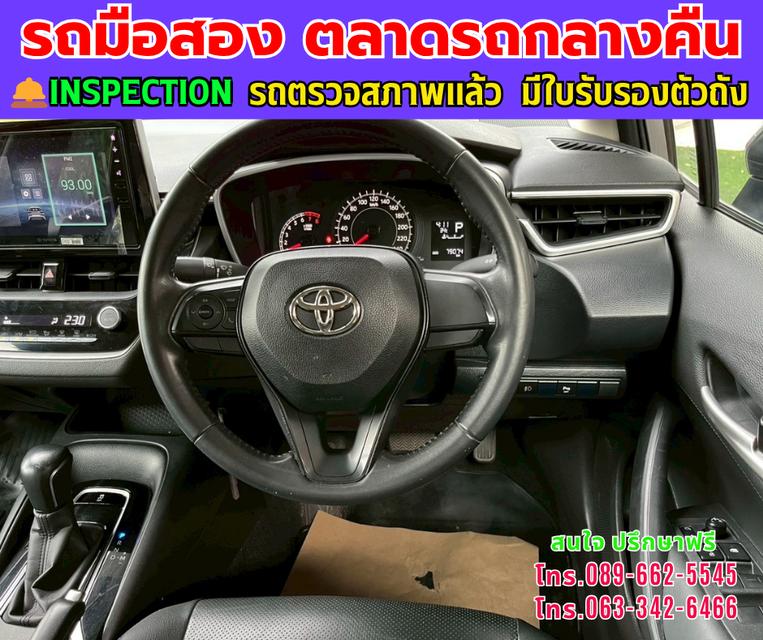 ❇️ปี2025 Toyota Corolla Altis 1.6 G ❇️ไมล์แท้ 78,xxx กม. ❇️เกียร์ออโต้ ❇️เครื่องเบนซิน 9