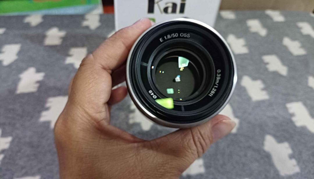 เลนส์ Sony E 50mm F1. 8 4