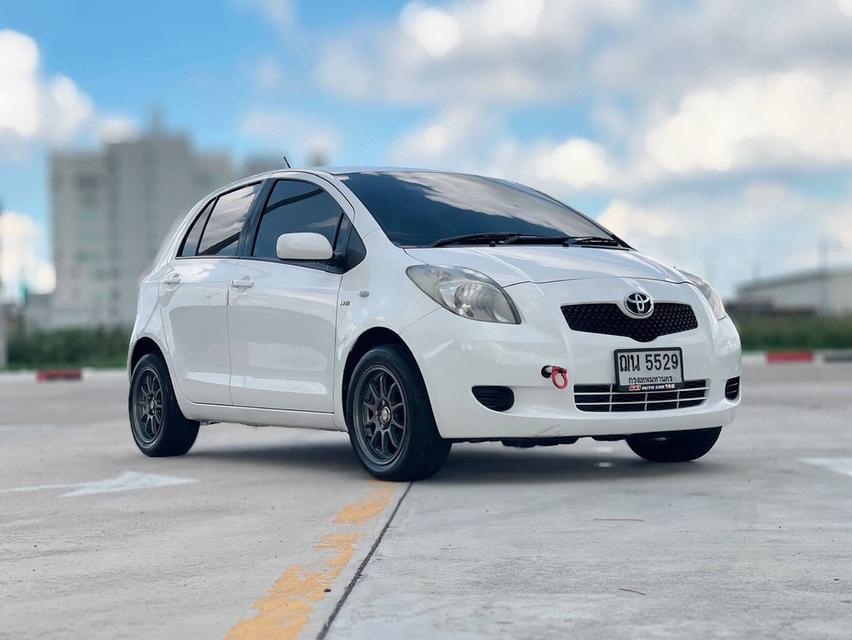 #TOYOTA #YARIS 1.5 J A/T HATCHBACK ปี 2008 สีขาว สภาพสวย ไมล์น้อย ขับดีแอร์เย็น พร้อมใช้งาน ไม่เคยชน