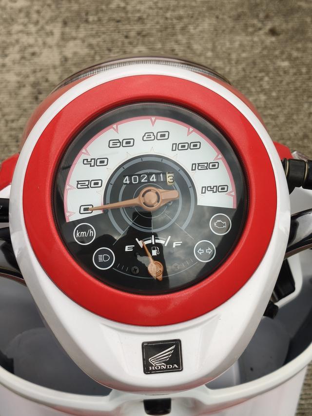 Honda Scoopy i หัวฉีด ปี2012 สี แดง ขาว 17
